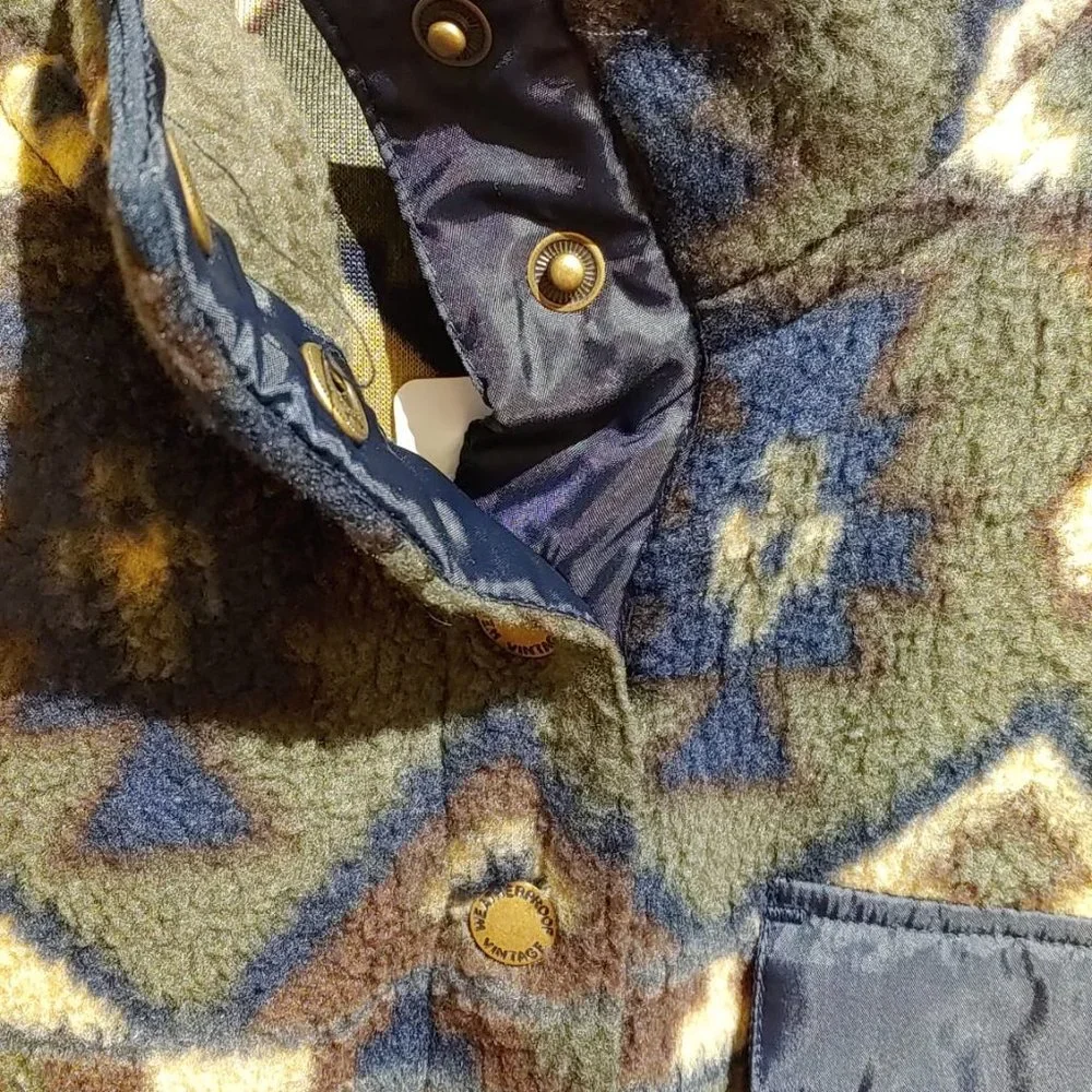 Weatherproof Vintage Women’s Printed Fleece Pullover- Kalamata - Picture 6 of 9